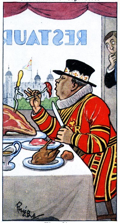 Un Beefeater, 1936 - René Bull
